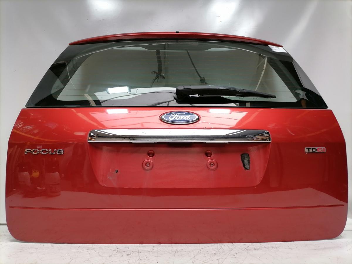 Ford Focus 2 original Heckklappe mit Heckscheibe Tango Rot Kombi Facelift Bj.2009